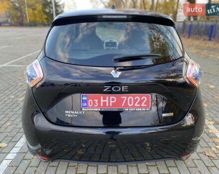 Черный Рено Зое, объемом двигателя 0 л и пробегом 15 тыс. км за 10650 $, фото 18 на Automoto.ua