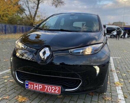 Черный Рено Зое, объемом двигателя 0 л и пробегом 15 тыс. км за 10650 $, фото 11 на Automoto.ua