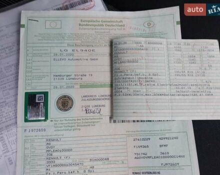 Черный Рено Зое, объемом двигателя 0 л и пробегом 37 тыс. км за 9999 $, фото 48 на Automoto.ua