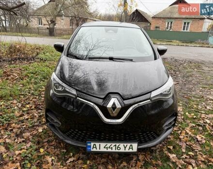 Черный Рено Зое, объемом двигателя 0 л и пробегом 123 тыс. км за 14200 $, фото 1 на Automoto.ua