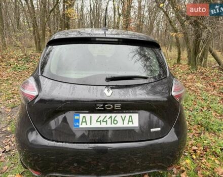 Черный Рено Зое, объемом двигателя 0 л и пробегом 123 тыс. км за 14200 $, фото 2 на Automoto.ua