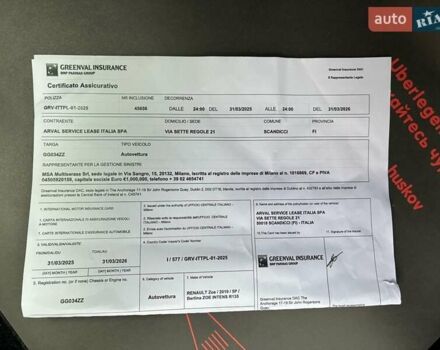 Черный Рено Зое, объемом двигателя 0 л и пробегом 60 тыс. км за 13900 $, фото 79 на Automoto.ua