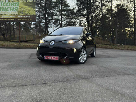 Черный Рено Зое, объемом двигателя 0 л и пробегом 90 тыс. км за 7700 $, фото 1 на Automoto.ua