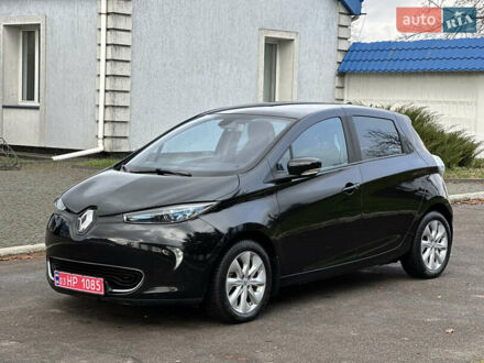 Черный Рено Зое, объемом двигателя 0 л и пробегом 56 тыс. км за 6350 $, фото 1 на Automoto.ua