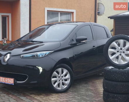 Черный Рено Зое, объемом двигателя 0 л и пробегом 156 тыс. км за 6555 $, фото 1 на Automoto.ua