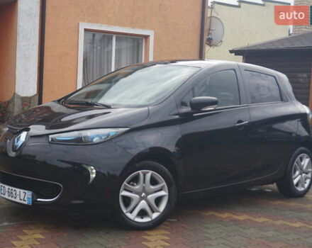 Черный Рено Зое, объемом двигателя 0 л и пробегом 45 тыс. км за 7555 $, фото 1 на Automoto.ua