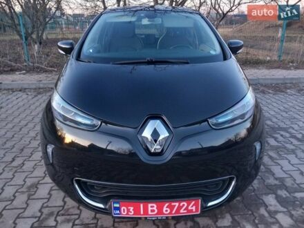 Черный Рено Зое, объемом двигателя 0 л и пробегом 74 тыс. км за 7300 $, фото 1 на Automoto.ua