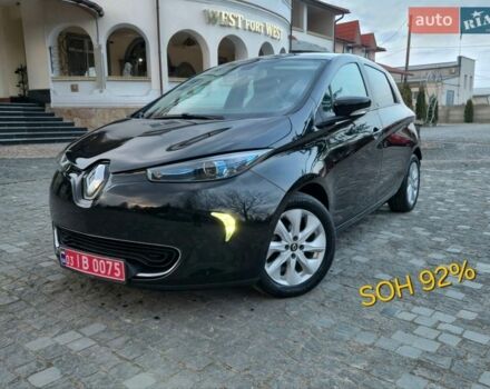 Чорний Рено Зое, об'ємом двигуна 0 л та пробігом 75 тис. км за 6900 $, фото 1 на Automoto.ua