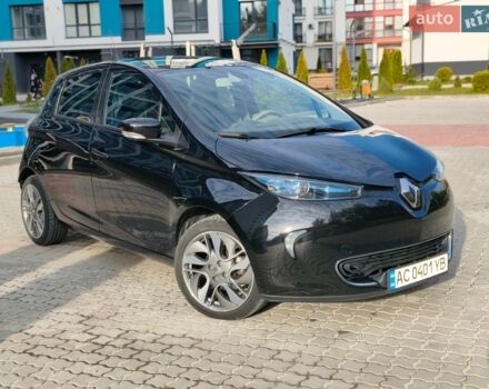 Черный Рено Зое, объемом двигателя 0 л и пробегом 78 тыс. км за 10990 $, фото 1 на Automoto.ua