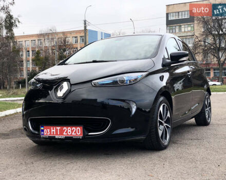 Чорний Рено Зое, об'ємом двигуна 0 л та пробігом 68 тис. км за 9450 $, фото 1 на Automoto.ua