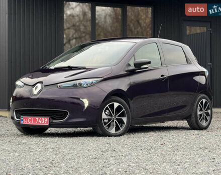 Фіолетовий Рено Зое, об'ємом двигуна 0 л та пробігом 79 тис. км за 10699 $, фото 1 на Automoto.ua