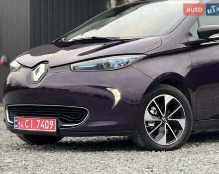 Фіолетовий Рено Зое, об'ємом двигуна 0 л та пробігом 79 тис. км за 10699 $, фото 2 на Automoto.ua