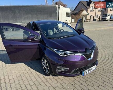 Фиолетовый Рено Зое, объемом двигателя 0 л и пробегом 29 тыс. км за 13900 $, фото 1 на Automoto.ua