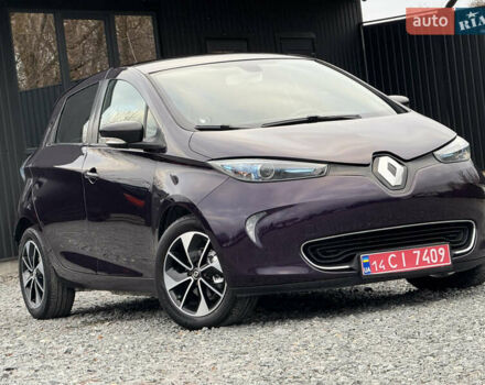 Фіолетовий Рено Зое, об'ємом двигуна 0 л та пробігом 79 тис. км за 10699 $, фото 10 на Automoto.ua