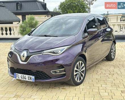 Фиолетовый Рено Зое, объемом двигателя 0 л и пробегом 37 тыс. км за 12898 $, фото 14 на Automoto.ua