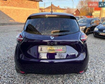 Фиолетовый Рено Зое, объемом двигателя 0 л и пробегом 89 тыс. км за 12999 $, фото 6 на Automoto.ua