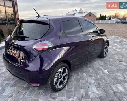 Фиолетовый Рено Зое, объемом двигателя 0 л и пробегом 89 тыс. км за 11899 $, фото 11 на Automoto.ua