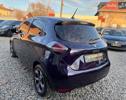 Фиолетовый Рено Зое, объемом двигателя 0 л и пробегом 89 тыс. км за 12999 $, фото 5 на Automoto.ua