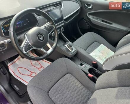 Фиолетовый Рено Зое, объемом двигателя 0 л и пробегом 41 тыс. км за 12625 $, фото 13 на Automoto.ua