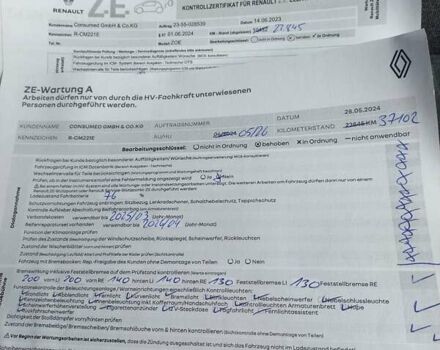 Фиолетовый Рено Зое, объемом двигателя 0 л и пробегом 41 тыс. км за 12625 $, фото 32 на Automoto.ua