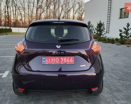 Фиолетовый Рено Зое, объемом двигателя 0 л и пробегом 100 тыс. км за 11950 $, фото 8 на Automoto.ua
