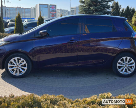 Фиолетовый Рено Зое, объемом двигателя 52 л и пробегом 27 тыс. км за 15300 $, фото 3 на Automoto.ua