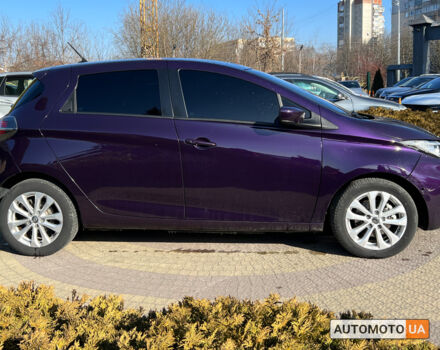 Фиолетовый Рено Зое, объемом двигателя 52 л и пробегом 27 тыс. км за 15300 $, фото 7 на Automoto.ua