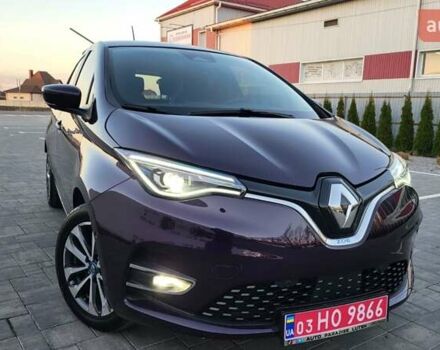 Фиолетовый Рено Зое, объемом двигателя 0 л и пробегом 100 тыс. км за 11950 $, фото 3 на Automoto.ua