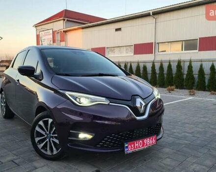 Фиолетовый Рено Зое, объемом двигателя 0 л и пробегом 100 тыс. км за 11950 $, фото 2 на Automoto.ua
