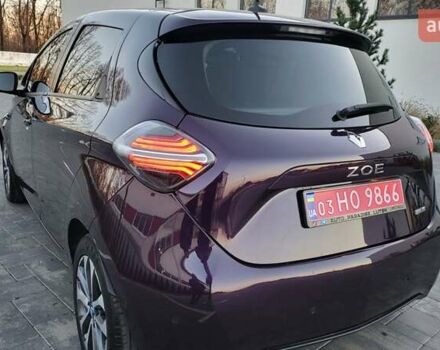 Фиолетовый Рено Зое, объемом двигателя 0 л и пробегом 100 тыс. км за 11950 $, фото 10 на Automoto.ua