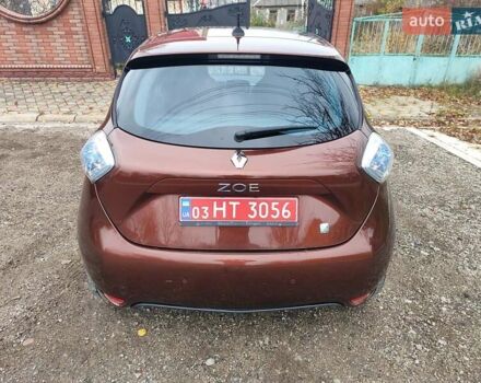 Коричневый Рено Зое, объемом двигателя 0 л и пробегом 52 тыс. км за 8200 $, фото 6 на Automoto.ua