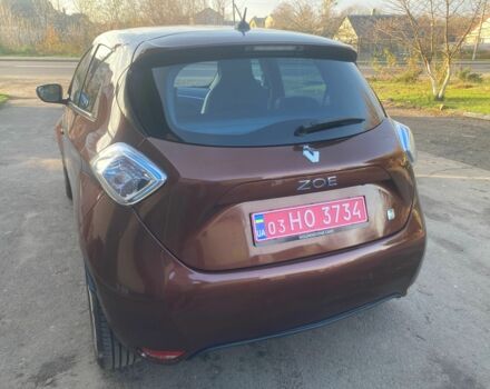 Коричневий Рено Зое, об'ємом двигуна 0 л та пробігом 67 тис. км за 5500 $, фото 4 на Automoto.ua