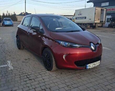 Красный Рено Зое, объемом двигателя 0 л и пробегом 105 тыс. км за 9300 $, фото 1 на Automoto.ua