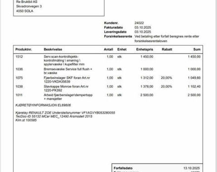 Рено Зое, объемом двигателя 0 л и пробегом 100 тыс. км за 6750 $, фото 12 на Automoto.ua