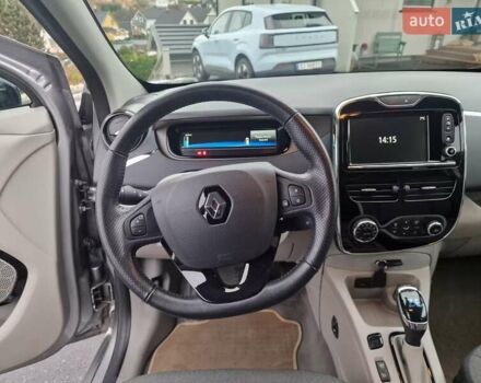 Сірий Рено Зое, об'ємом двигуна 0 л та пробігом 78 тис. км за 6550 $, фото 6 на Automoto.ua
