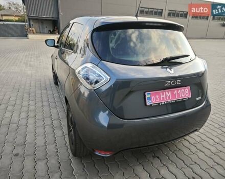 Серый Рено Зое, объемом двигателя 0 л и пробегом 95 тыс. км за 9750 $, фото 15 на Automoto.ua