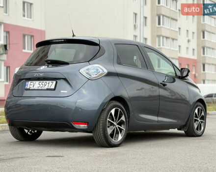 Сірий Рено Зое, об'ємом двигуна 0 л та пробігом 55 тис. км за 11999 $, фото 7 на Automoto.ua
