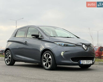 Сірий Рено Зое, об'ємом двигуна 0 л та пробігом 55 тис. км за 11999 $, фото 11 на Automoto.ua