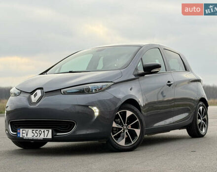 Сірий Рено Зое, об'ємом двигуна 0 л та пробігом 55 тис. км за 11999 $, фото 1 на Automoto.ua