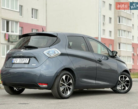 Сірий Рено Зое, об'ємом двигуна 0 л та пробігом 55 тис. км за 11999 $, фото 24 на Automoto.ua