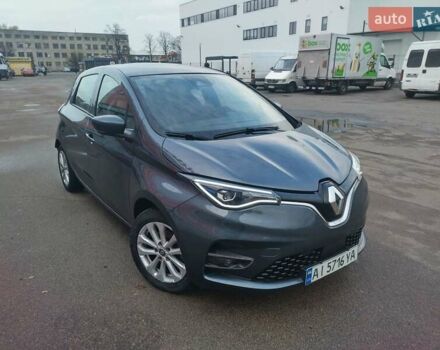 Серый Рено Зое, объемом двигателя 0 л и пробегом 68 тыс. км за 13700 $, фото 5 на Automoto.ua