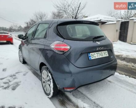 Серый Рено Зое, объемом двигателя 0 л и пробегом 23 тыс. км за 13650 $, фото 6 на Automoto.ua
