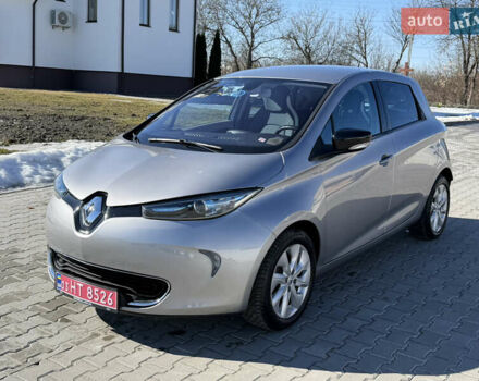 Сірий Рено Зое, об'ємом двигуна 0 л та пробігом 58 тис. км за 6550 $, фото 1 на Automoto.ua