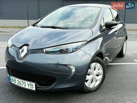 Сірий Рено Зое, об'ємом двигуна 0 л та пробігом 62 тис. км за 9550 $, фото 1 на Automoto.ua