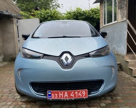 Синий Рено Зое, объемом двигателя 0 л и пробегом 99 тыс. км за 7100 $, фото 1 на Automoto.ua