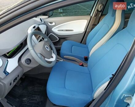 Рено Зое 2013 в Львове на Automoto.ua Синий Рено Зое, объемом двигателя 0 л и пробегом 94 тыс. км за 6150 $, фото 13 на Automoto.ua