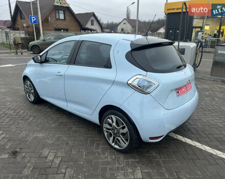 Синий Рено Зое, объемом двигателя 0 л и пробегом 63 тыс. км за 6800 $, фото 3 на Automoto.ua
