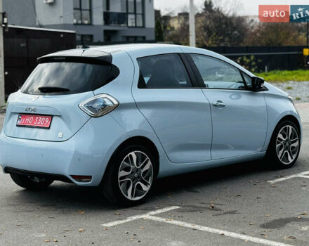 Синий Рено Зое, объемом двигателя 0 л и пробегом 63 тыс. км за 6500 $, фото 5 на Automoto.ua