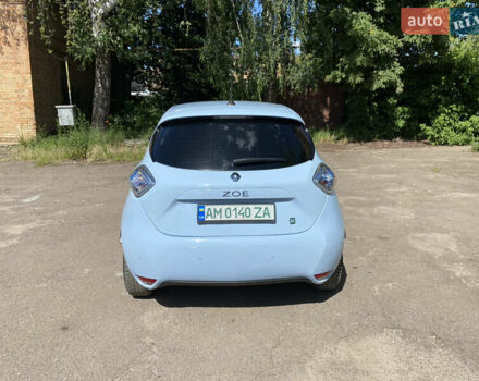 Синий Рено Зое, объемом двигателя 0 л и пробегом 98 тыс. км за 6000 $, фото 8 на Automoto.ua