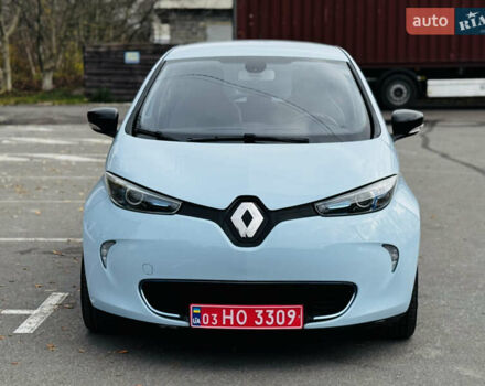 Синий Рено Зое, объемом двигателя 0 л и пробегом 63 тыс. км за 6500 $, фото 3 на Automoto.ua
